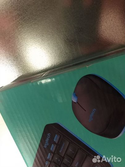 Новое Клавиатура+ беспроводная мышь Logitech MK245
