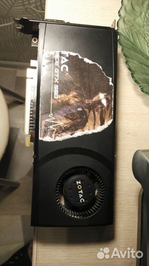 GeForce GTX 560 1GB неисправная