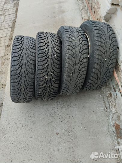 Зимние шипованные колеса r 14 на ваз