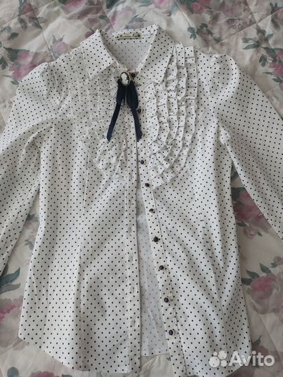 Блузка маленькая леди 10/12 лет