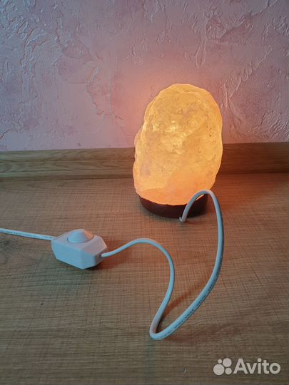 Лампа из розовой гималайской соли, маленькая