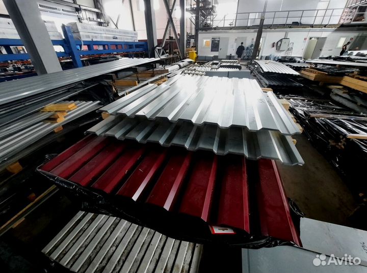 Профлист оцинкованный 0.7х845х6000 902 Н60