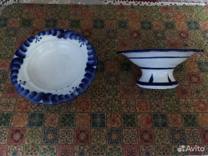 Посуда гжель