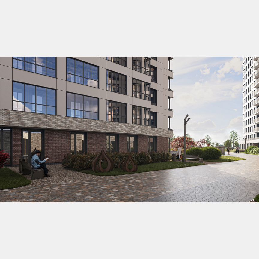 2-к. квартира, 65 м², 12/18 эт.