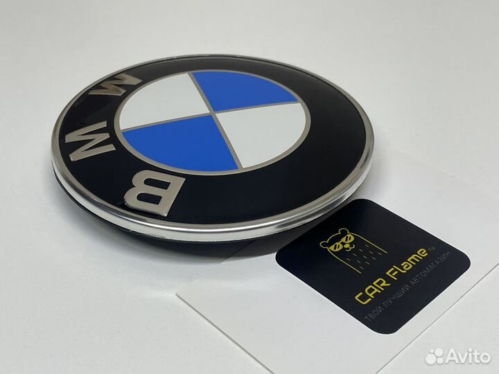 Эмблема на капот G07 Bmw 95мм новая x7 и G11 G12