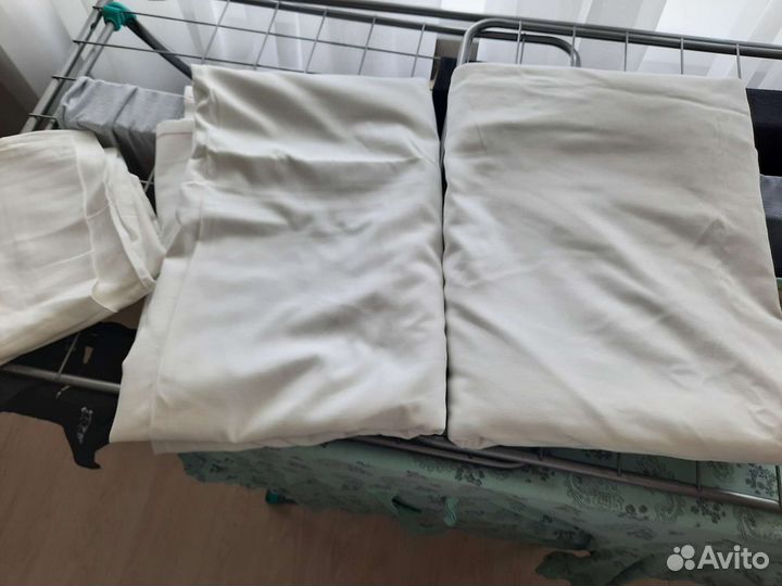 Постельное белье белое хлопок