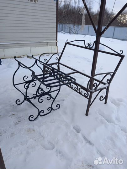 Мангалы кованые, лавки кованые