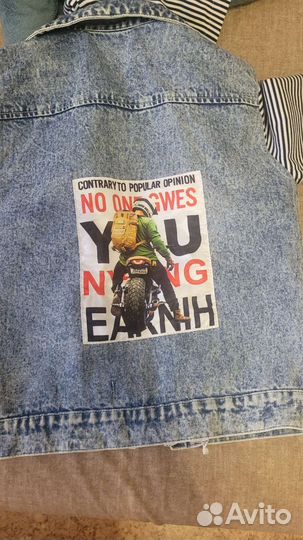 Джинсовая куртка для мальчика 134