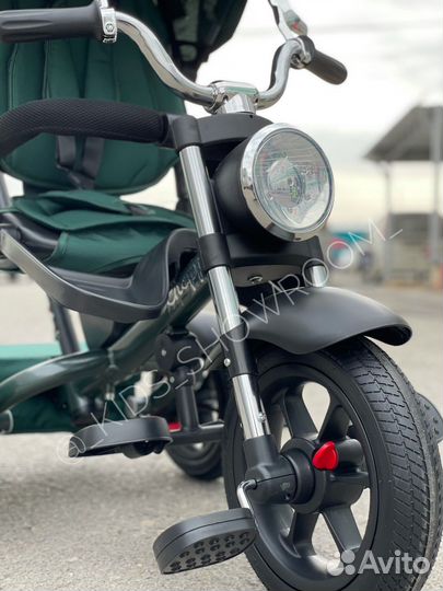 Детский велосипед Chopper зеленый