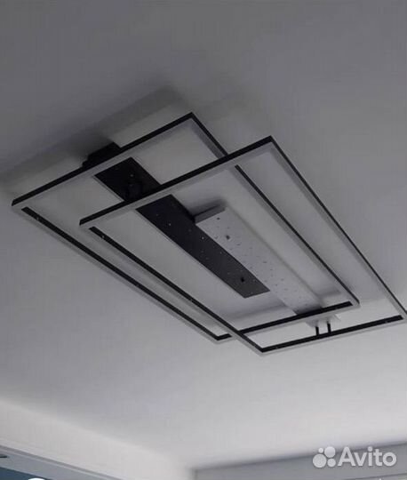 Люстра потолочная светодиодная с пультом