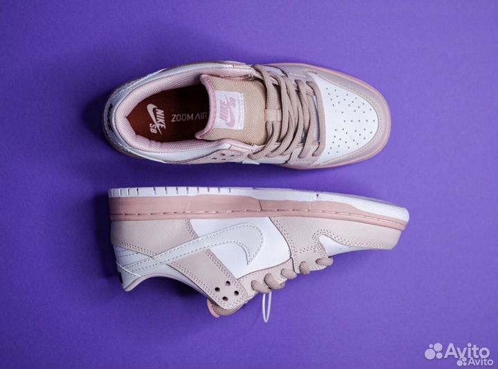 Кроссовки Nike Sb Dunk Low Pink Pigeon (Premium)