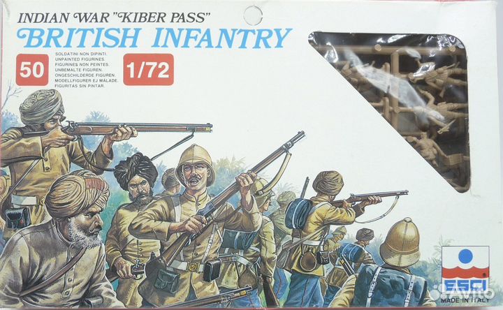 Esci 1:72. Солдатики