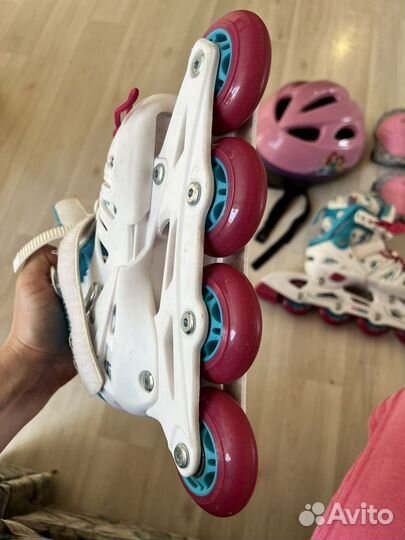 Роликовые коньки детские размер 28-31