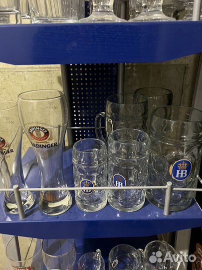 Пивные кружки и бокалы