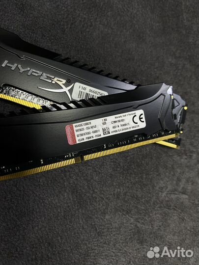 Оперативная память - 16GB DDR4 3200Mhz XPG/HyperX