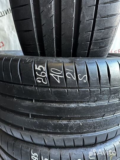 Michelin Pilot Sport 4 S 265/40 R21 и 295/35 R21 105Y