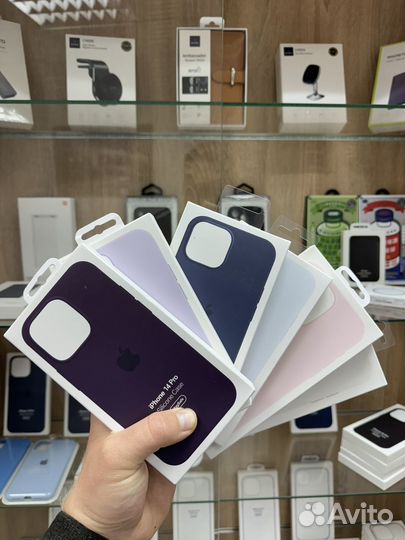 Apple Silicone Case 1:1 с MagSafe