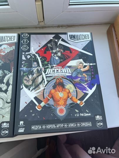 Unmatched настольная игра