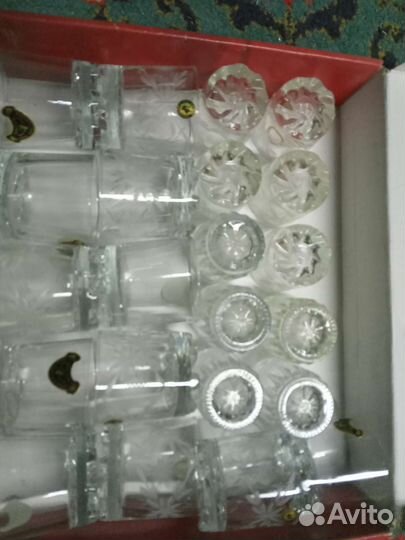 Хрустальные рюмки