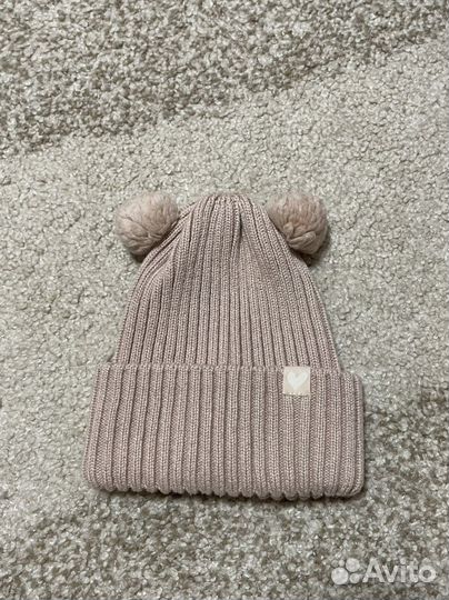 Шапка для малыша демисезонная 46-48р