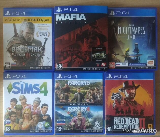 Игры ps4