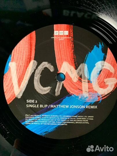 Vcmg (Martin Gore, Depeche Mode) - Single Blip EP2