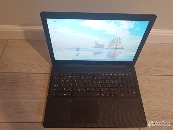 Свежий Dell Full HD i3-10Gen, 8gb,SSD256