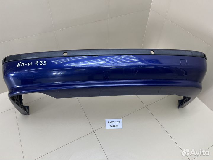 Задний бампер BMW 5 (E39) дорестайл