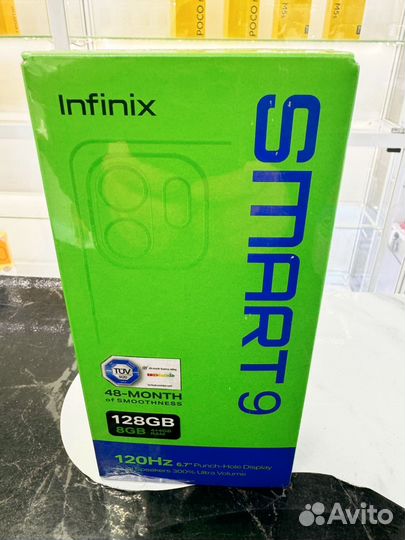 Infinix Smart 9, 4/128 ГБ