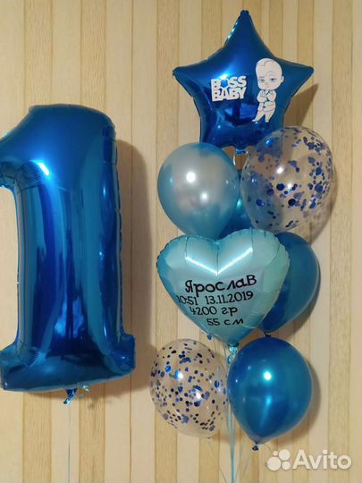 Гелиевые шарики на день рождения