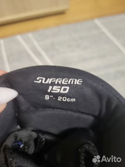 Краги хоккейные детские bauer 8