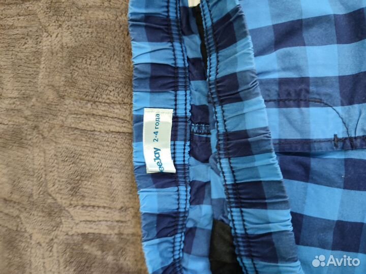 Трое шорт на мальчика 92