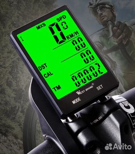 Велокомпьютер беспроводной Новый