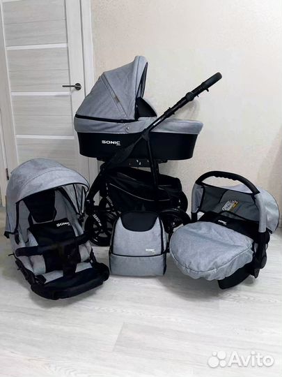 Verdi sonic plus 3 v 1 кожа / ткань