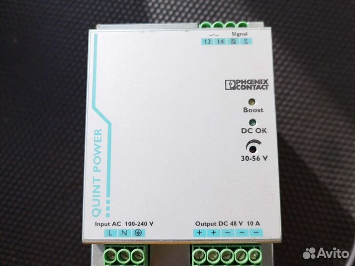 Phoenix contact quint power блок питания 48 вольт