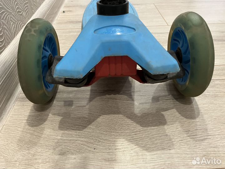 Самокат детский трехколесный бу