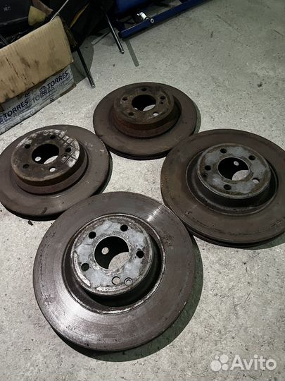 Тормозные диски перед зад GLK 3.5