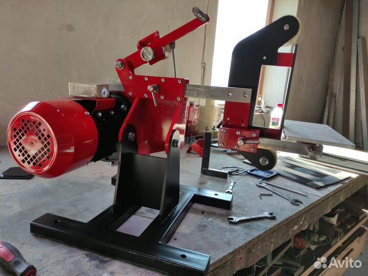 Большой гриндер. Ленточно-шлифовальный. Чертежи