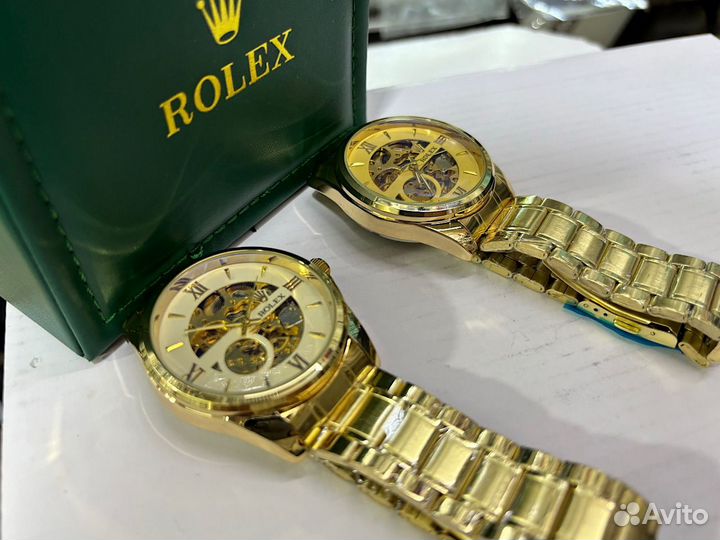 Часы мужские механические rolex lux