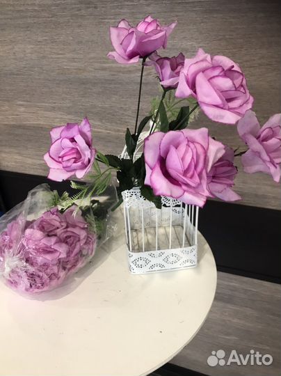 Искусственные цветы головы лилия