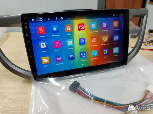 Магнитола Honda cr-v Android 2*32g 10