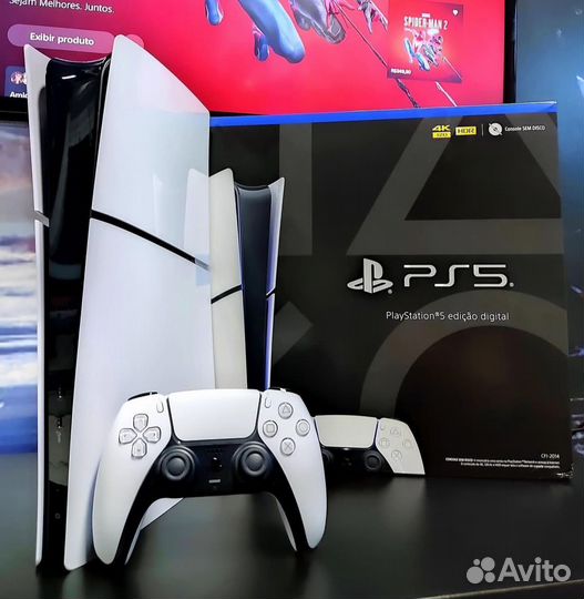 Sony playstation 5 slim с дисководом 1тб