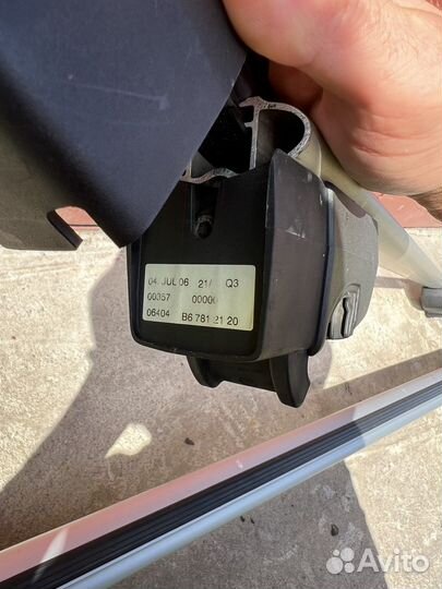 Рейлинги на крышу w164 ML164 mercedes