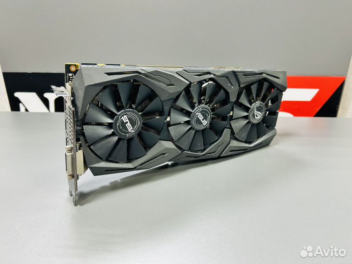 Видеокарта asus ROG Strix GeForce GTX 1070