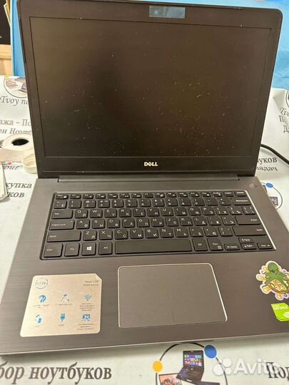 Металлический ноутбук для игр dell