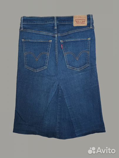 Джинсовая юбка levis