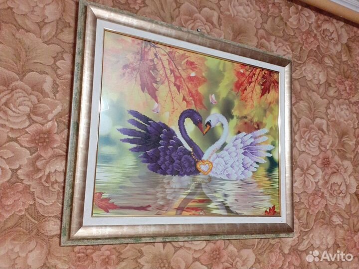 Картины вышитые бисером