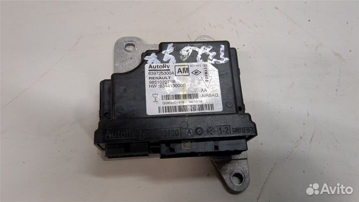 Блок управления airbag Renault Kadjar, 2016