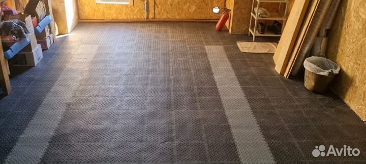 Модульная плитка для гаража