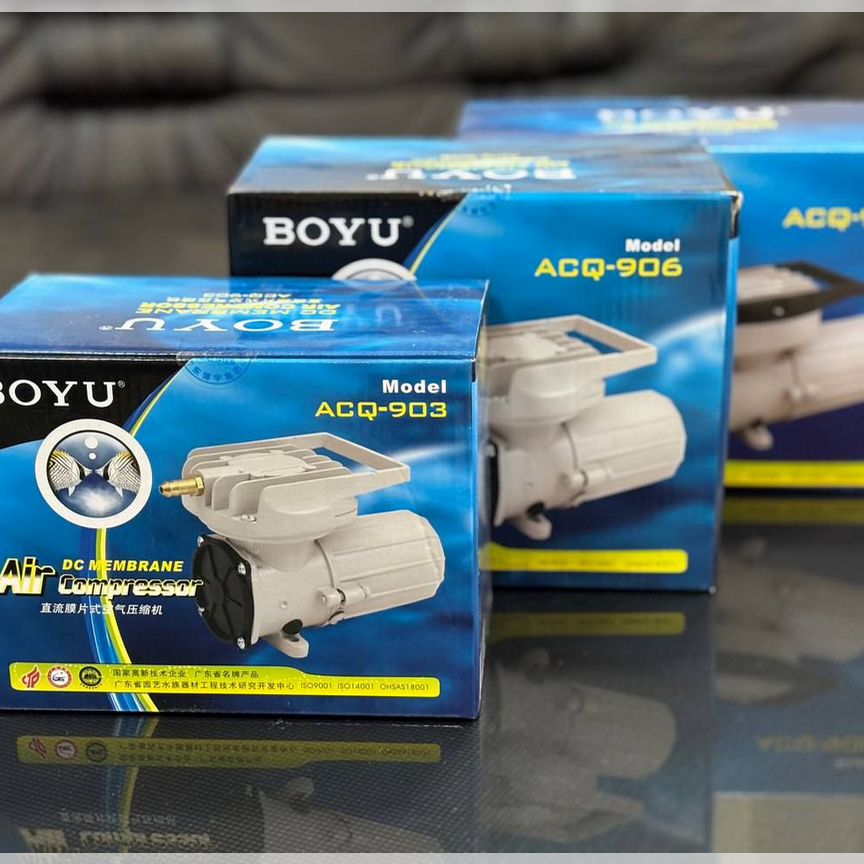 Компрессор для рыбы Boyu ACQ 903 906 908